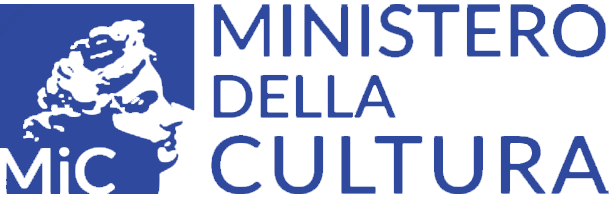 Logo ministero della cultura blu